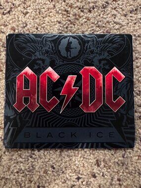 AC/DC Black Ice 2008 CD Tested Plays Great Digipak Rock Album 15th studio album